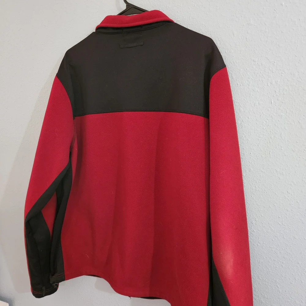 Eddie Bauer Men's Windcutter Fleece Jacket Size Xl Full‎ Zip